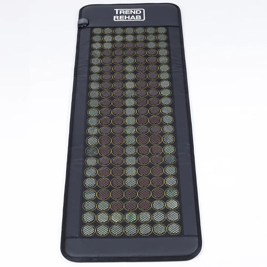 Inframadrass med jade och turmalinstenar