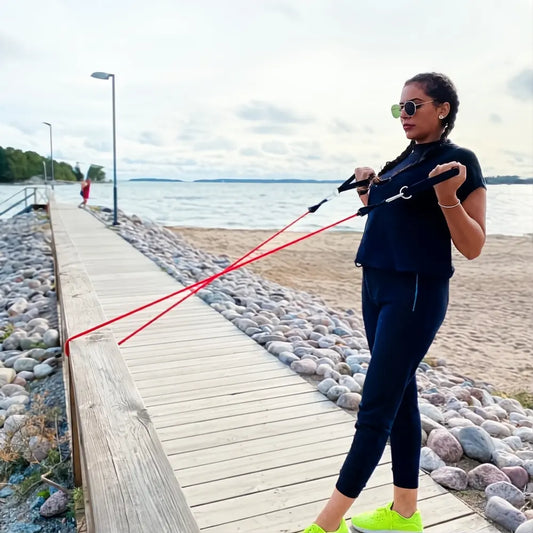 Styrkeband 3‑pack – 7 till 28 kg motstånd