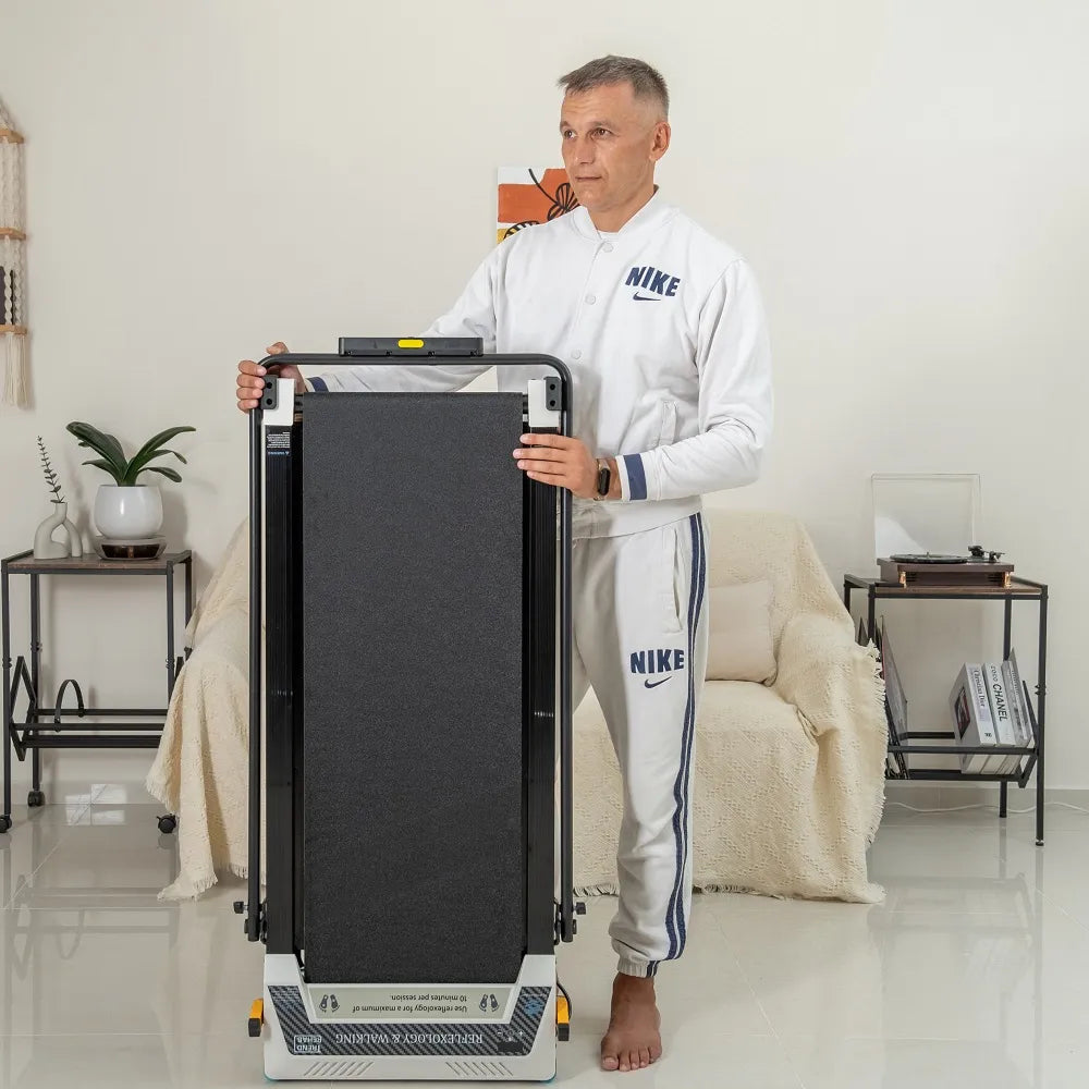 Löpband med zonterapi – hopfällbart 12 km/h