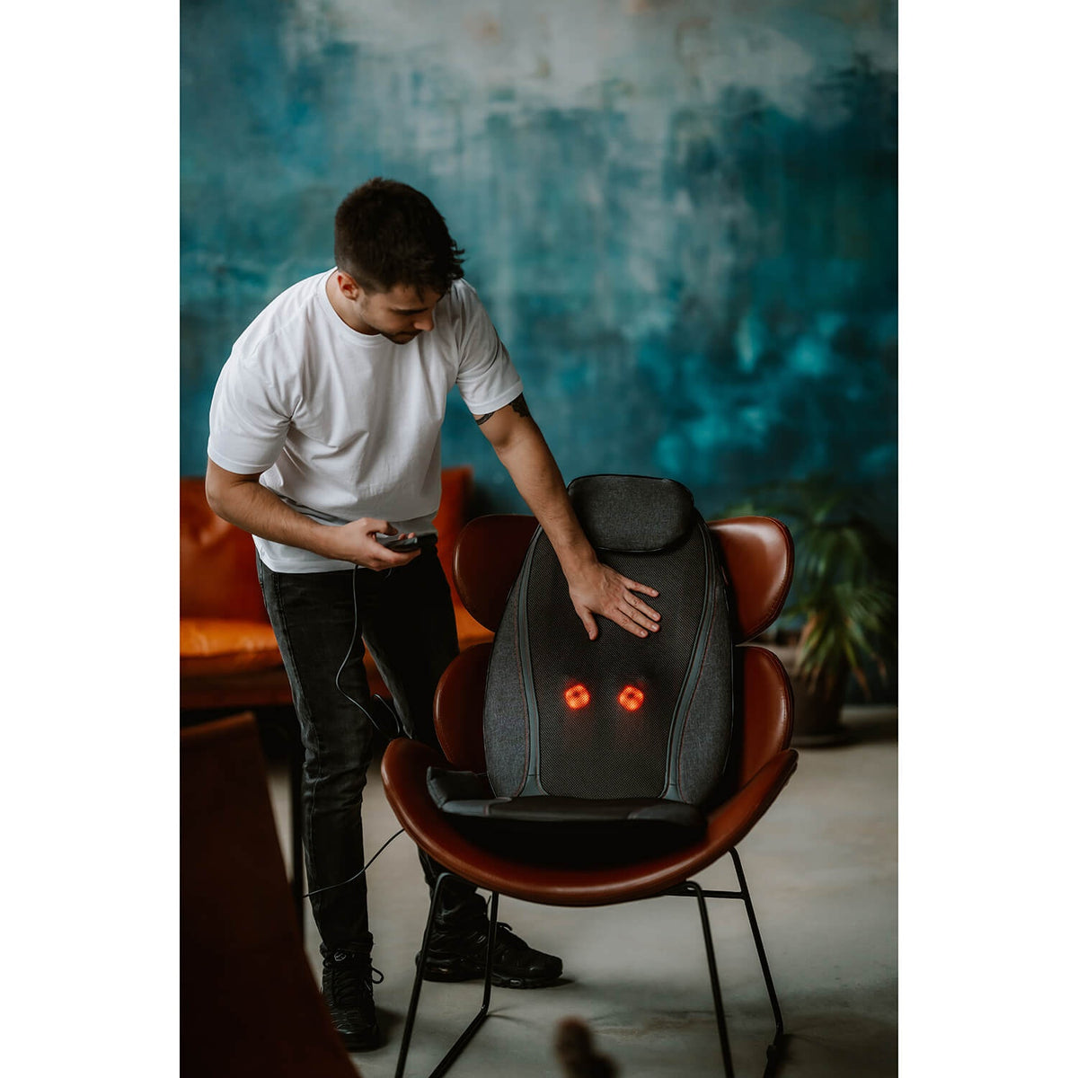Cosy Shiatsu Massagesits – produktbild 5