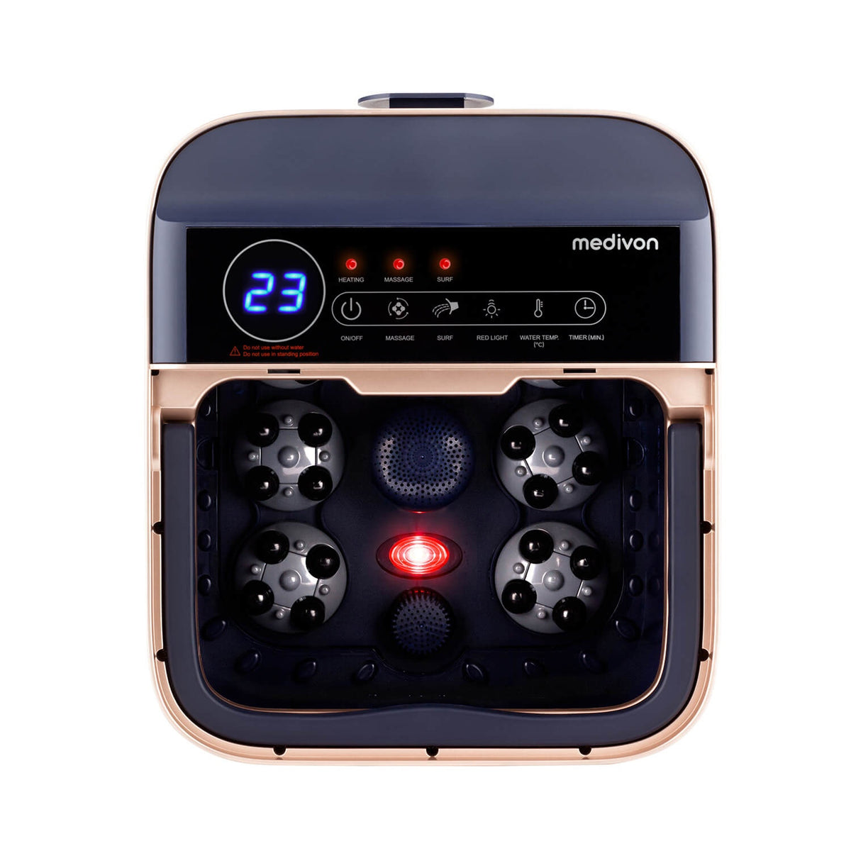 Hydro Blue Fotbad med massage – produktbild 4