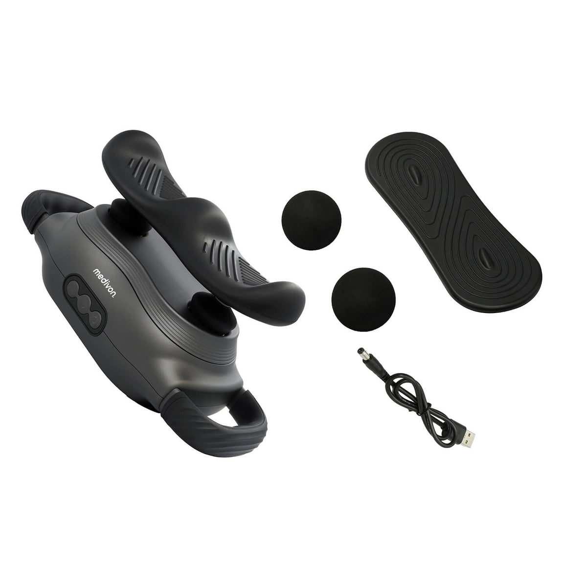 Force Black Vibrationsplatta – produktbild 2