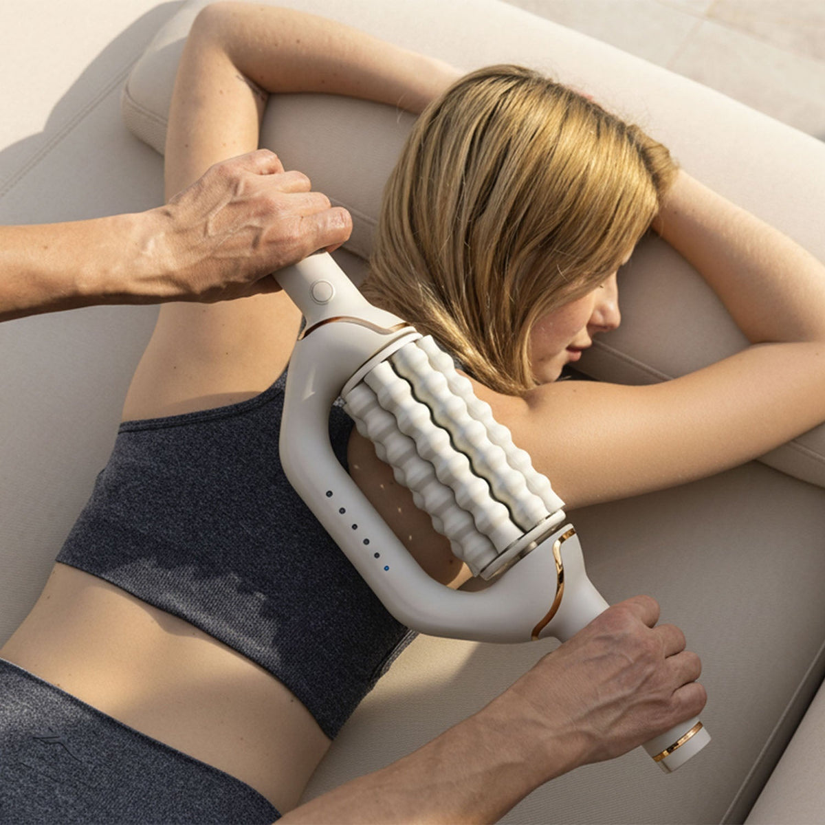 Bella Fit White Massageroller – produktbild 6