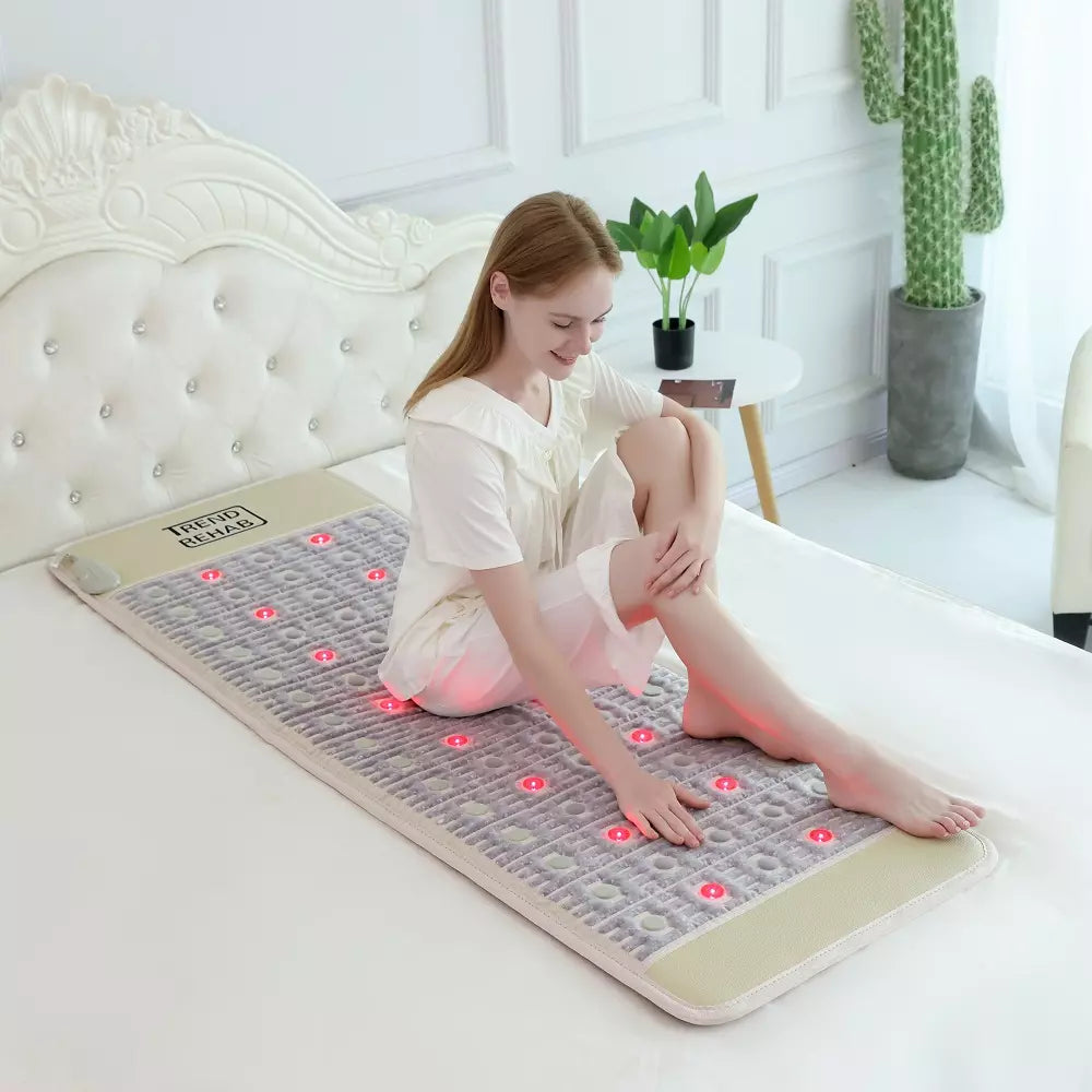 PEMF Inframadrass med ametistkristaller