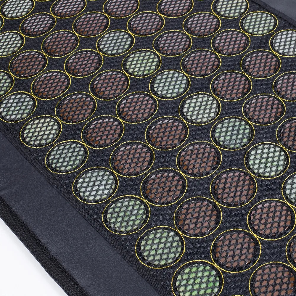 Inframadrass med jade och turmalinstenar