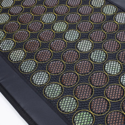 Inframadrass med jade och turmalinstenar