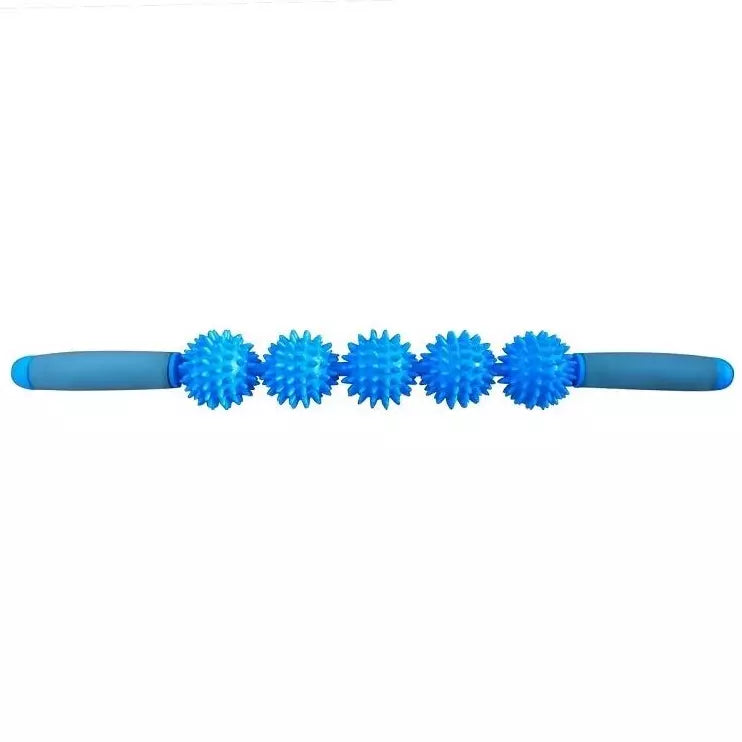 Massageroller med 5 spikbollar – triggerpunktmassage