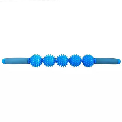 Massageroller med 5 spikbollar – triggerpunktmassage