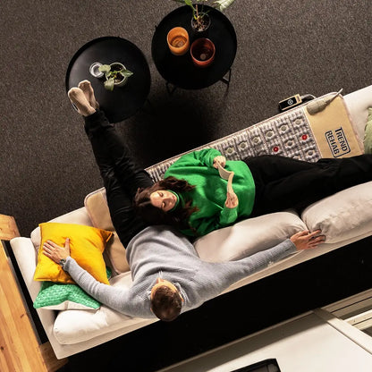 PEMF Inframadrass med ametistkristaller