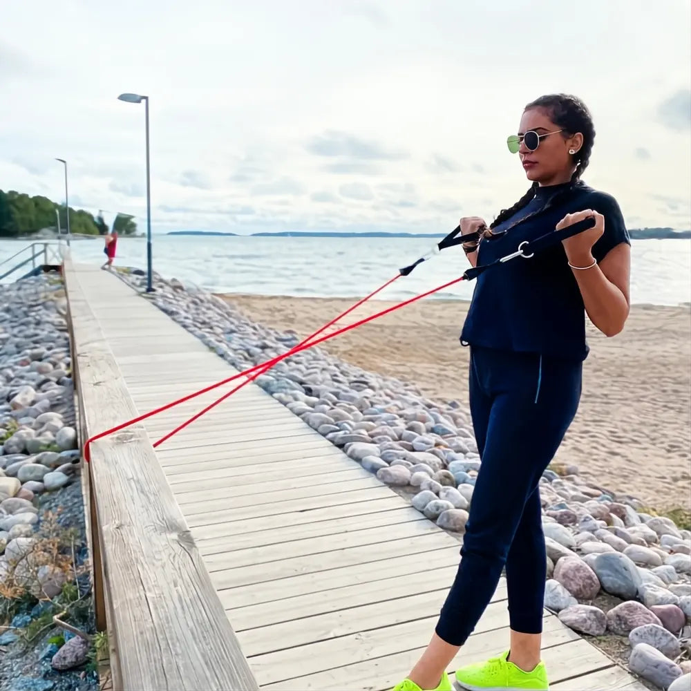 Styrkeband 3‑pack – 7 till 28 kg motstånd