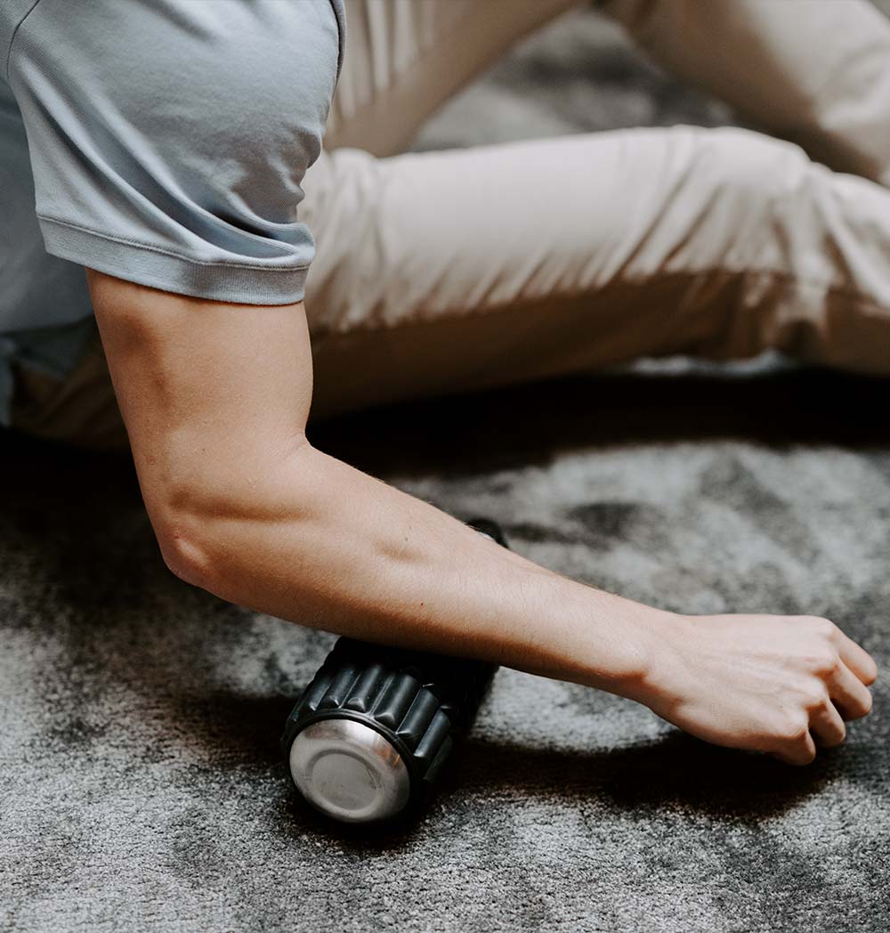 WaveWell 2in1 Foam Roller & Waterbottle-1